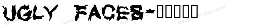 Ugly Faces字体转换